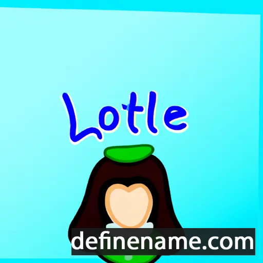 cartoon of the name Joliette