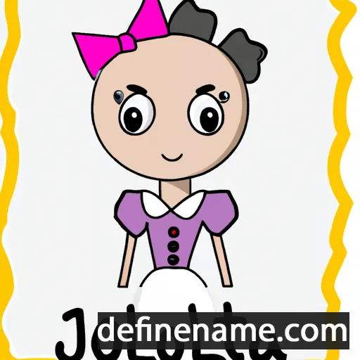 cartoon of the name Jolita