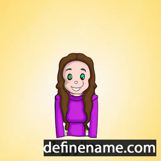 cartoon of the name Jolynne