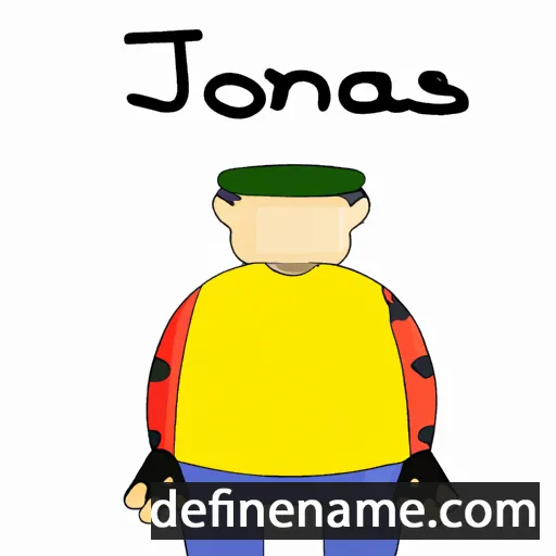 cartoon of the name Jomantas