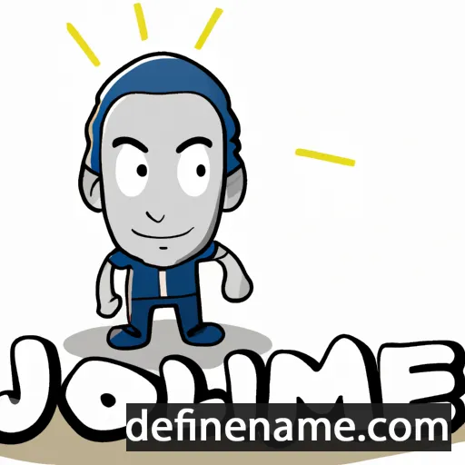 cartoon of the name Jomuel