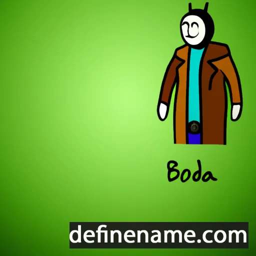 cartoon of the name Jonadab