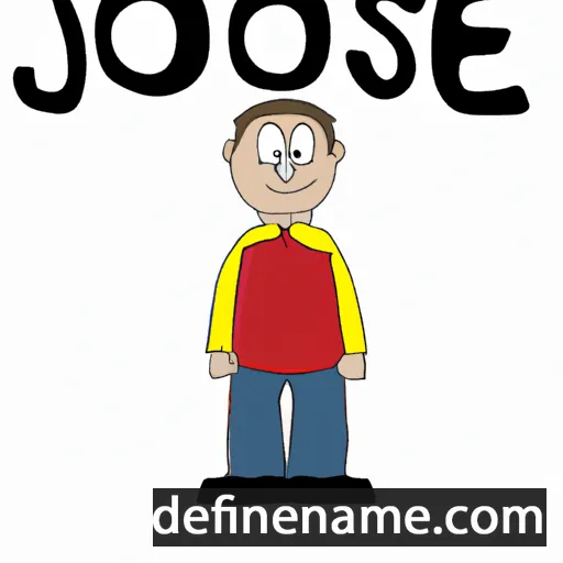 cartoon of the name Jonase