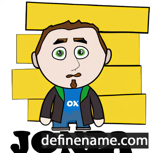 cartoon of the name Jonasz