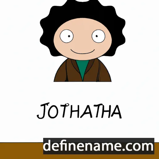 cartoon of the name Jonathea