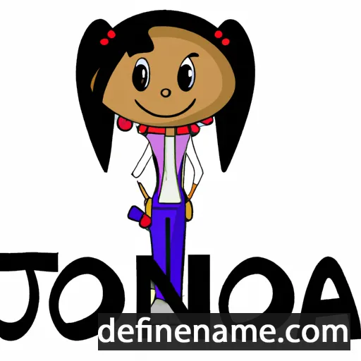 Joncia cartoon