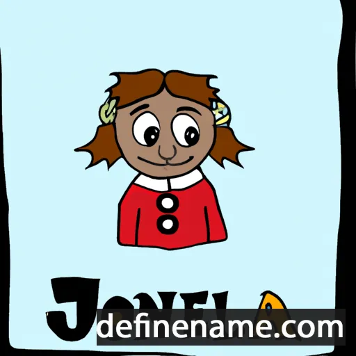 Jonela cartoon