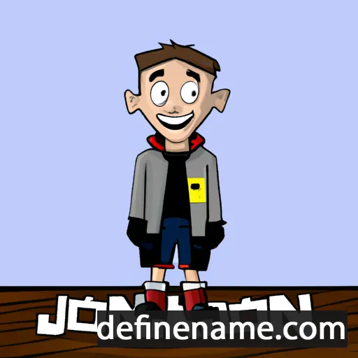 cartoon of the name Jonerik