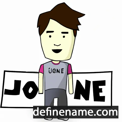 cartoon of the name Jong-hyeon