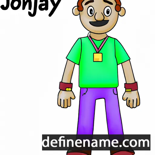 Jontay cartoon