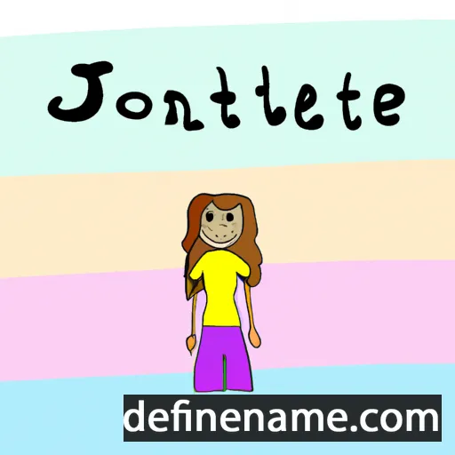 Jontelle cartoon