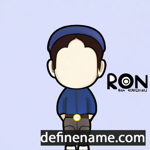 cartoon of the name Joon