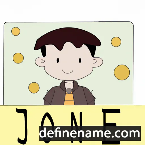 cartoon of the name Joone