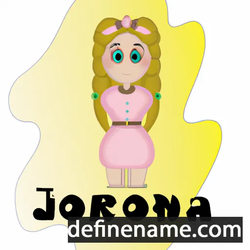 Jooriina cartoon