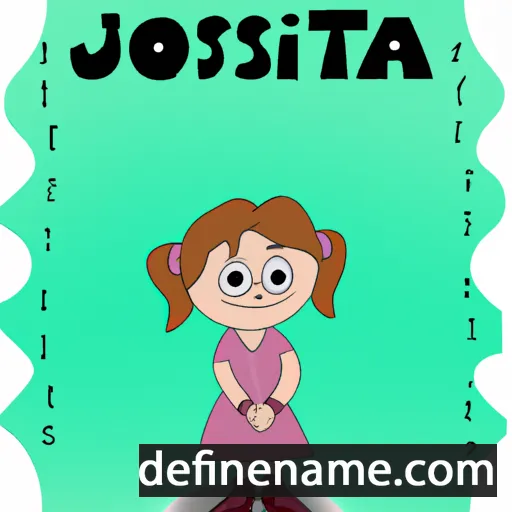 cartoon of the name Joostina