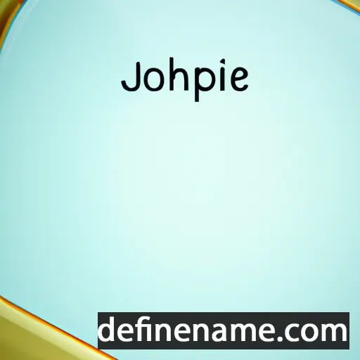 cartoon of the name Jophiel