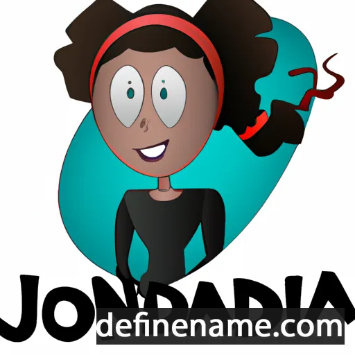 Jordanka cartoon