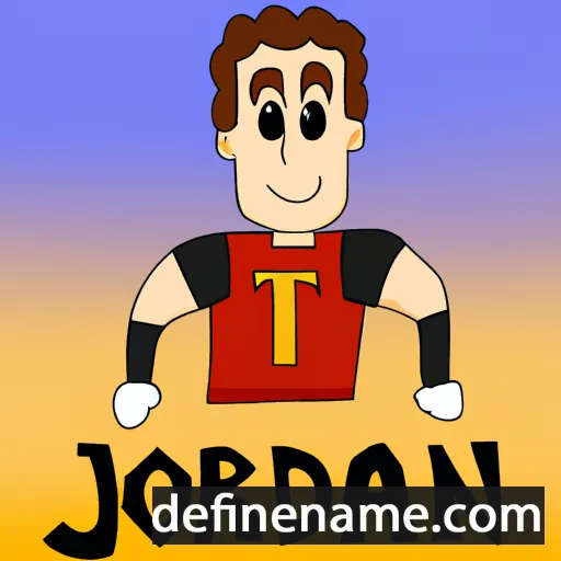 Jordano cartoon