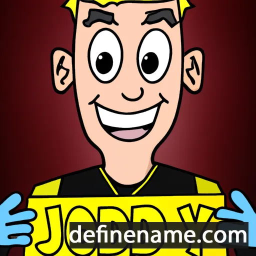 cartoon of the name Jordy