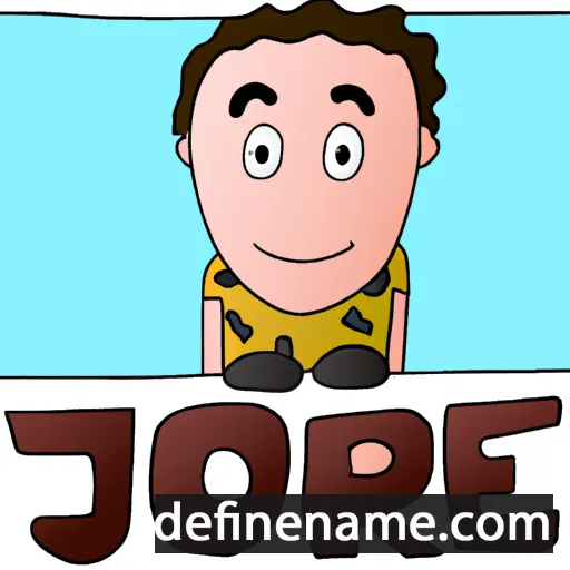 cartoon of the name Jore