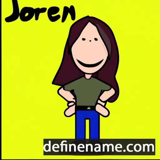 Joreen cartoon