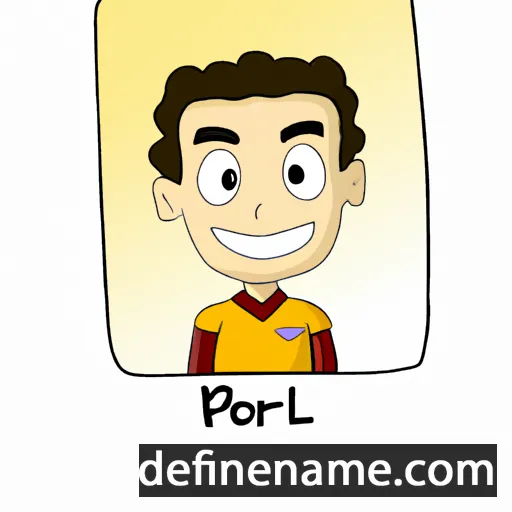 cartoon of the name Jorel