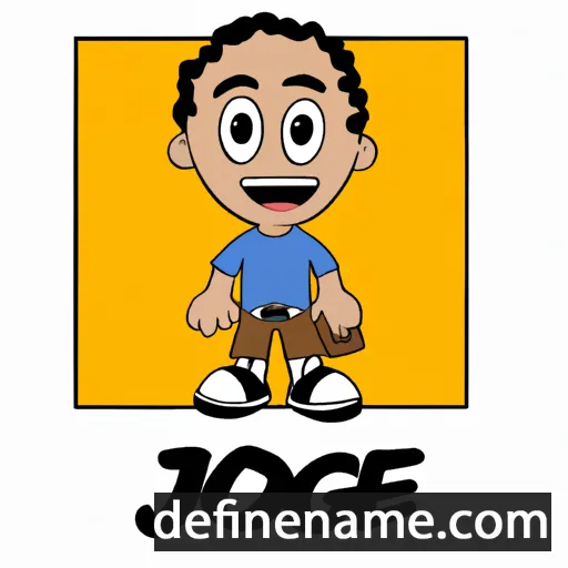 cartoon of the name Jorgie