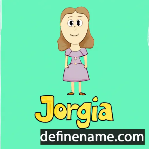 Jorgina cartoon