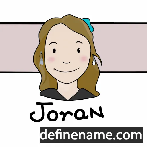 Jorien cartoon