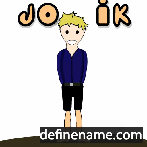 cartoon of the name Jorik