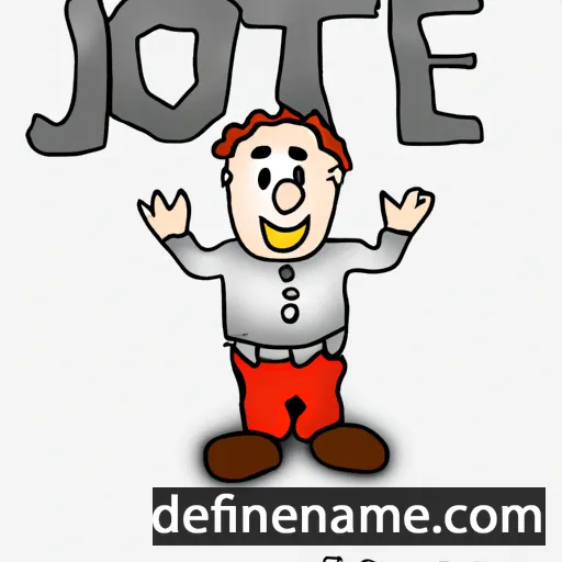 cartoon of the name Jorite