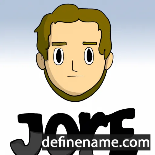 cartoon of the name Jorje