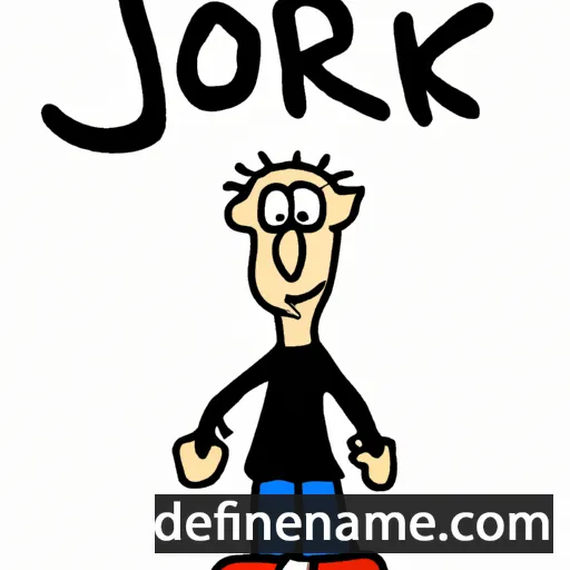 cartoon of the name Jorjik