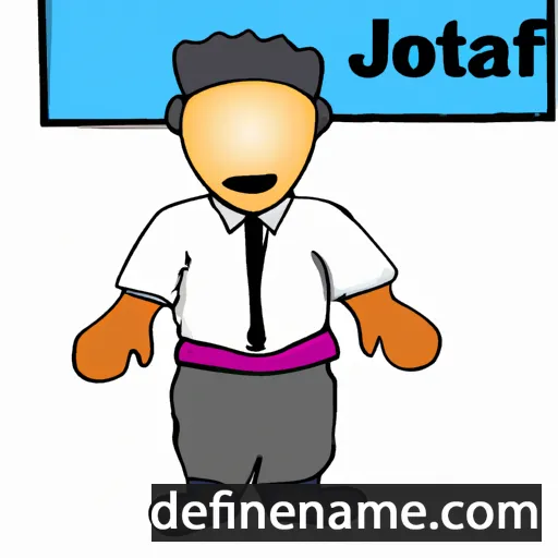 cartoon of the name Josafat