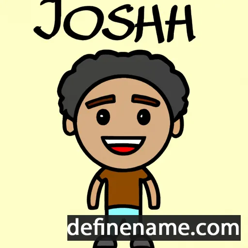 cartoon of the name Josaiah