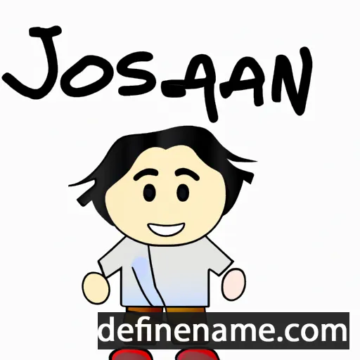 cartoon of the name Josan