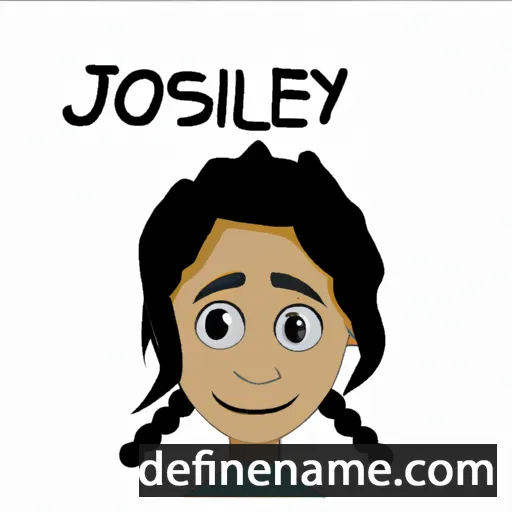 cartoon of the name Joscelyn