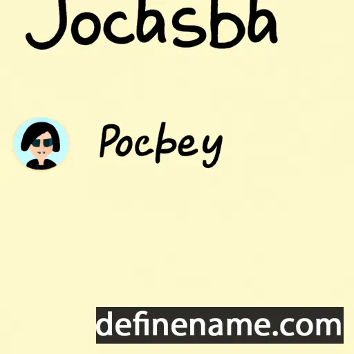 cartoon of the name Joscheba