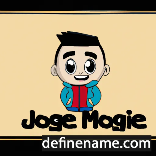 cartoon of the name Josémiguel