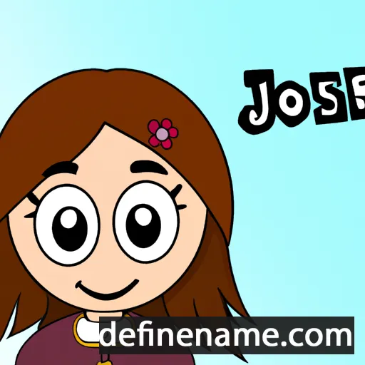 cartoon of the name Josèfa