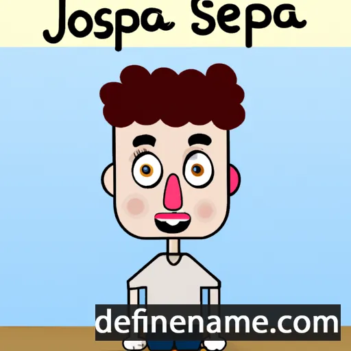 cartoon of the name Josèpa