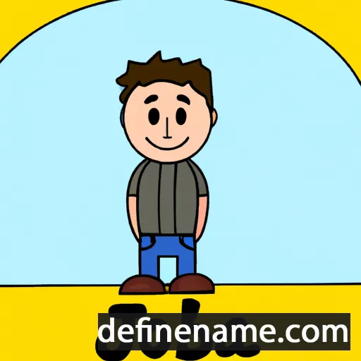 cartoon of the name Joseba