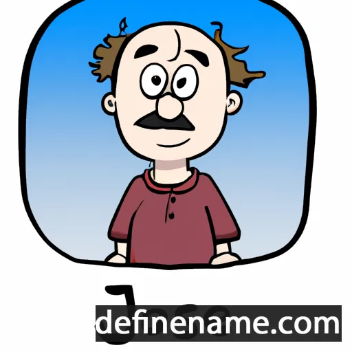 cartoon of the name Josefs