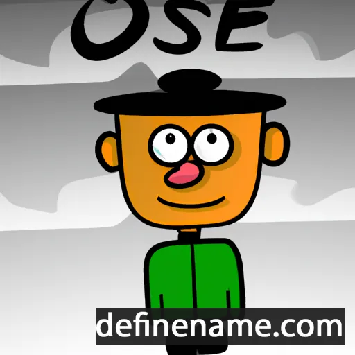 cartoon of the name Josek