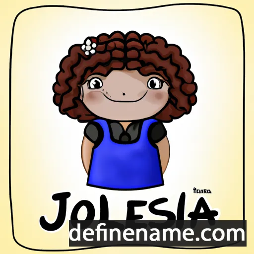 cartoon of the name Joselia