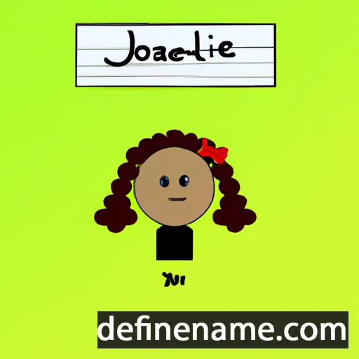 cartoon of the name Joseline