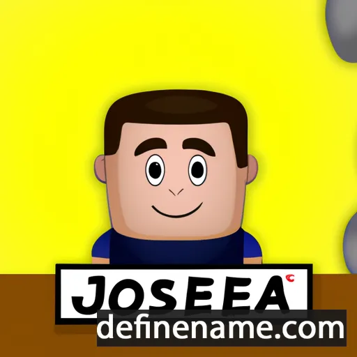 cartoon of the name Josema