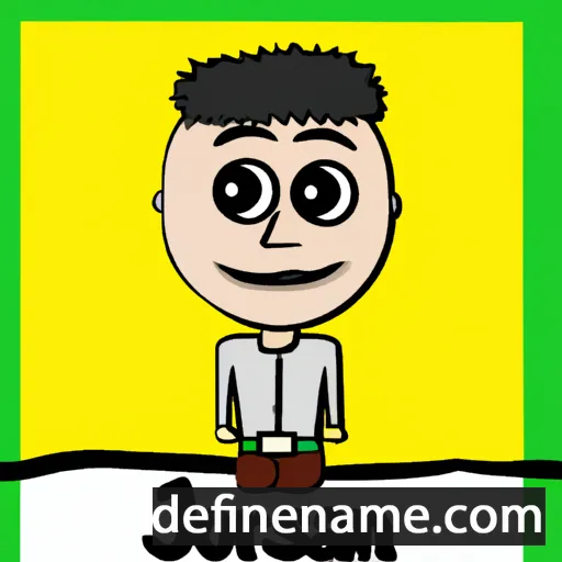 cartoon of the name Josemari