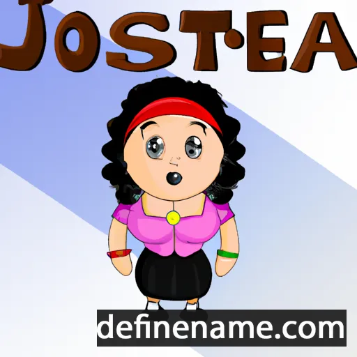 cartoon of the name Joseta