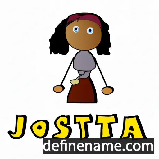 cartoon of the name Josetta